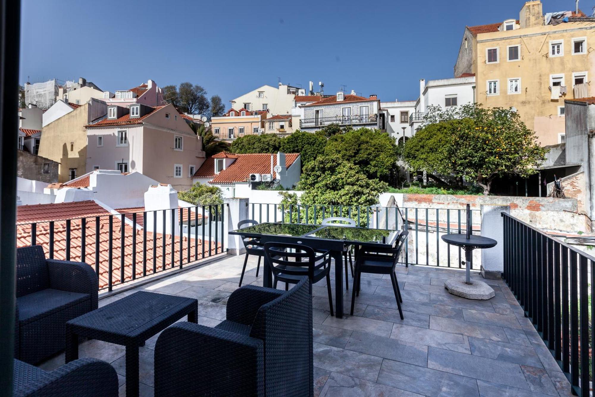 Апартаменти Flh Portas Do Sol Duplex With Terrace Лісабон Екстер'єр фото