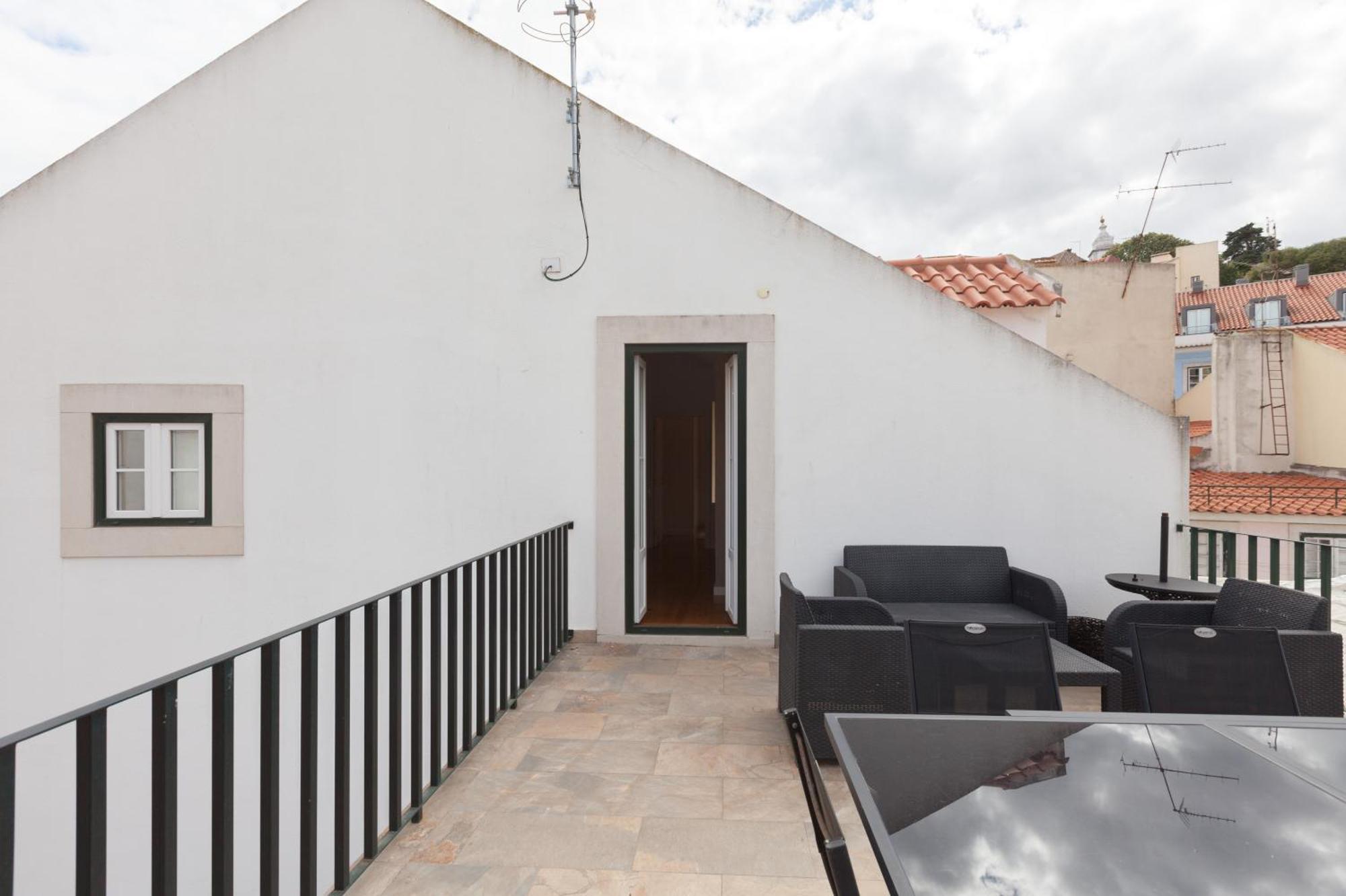 Апартаменти Flh Portas Do Sol Duplex With Terrace Лісабон Екстер'єр фото